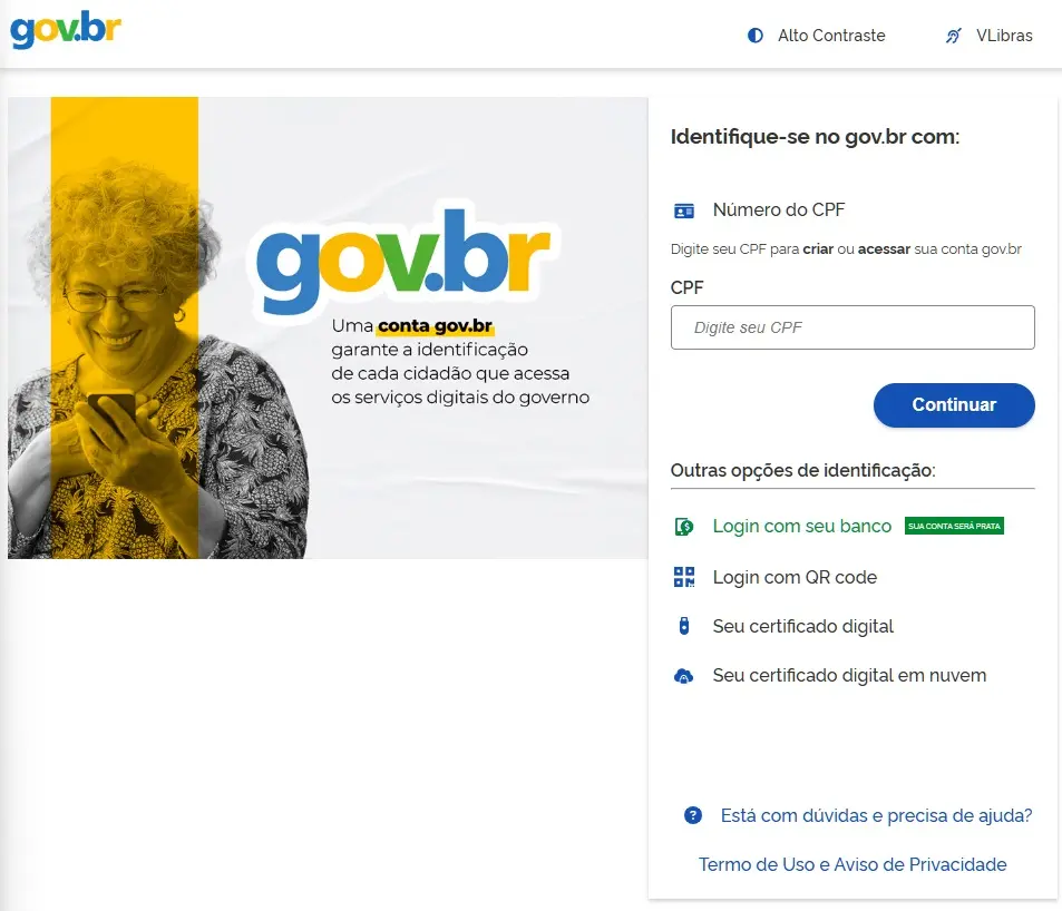 Login gov.br